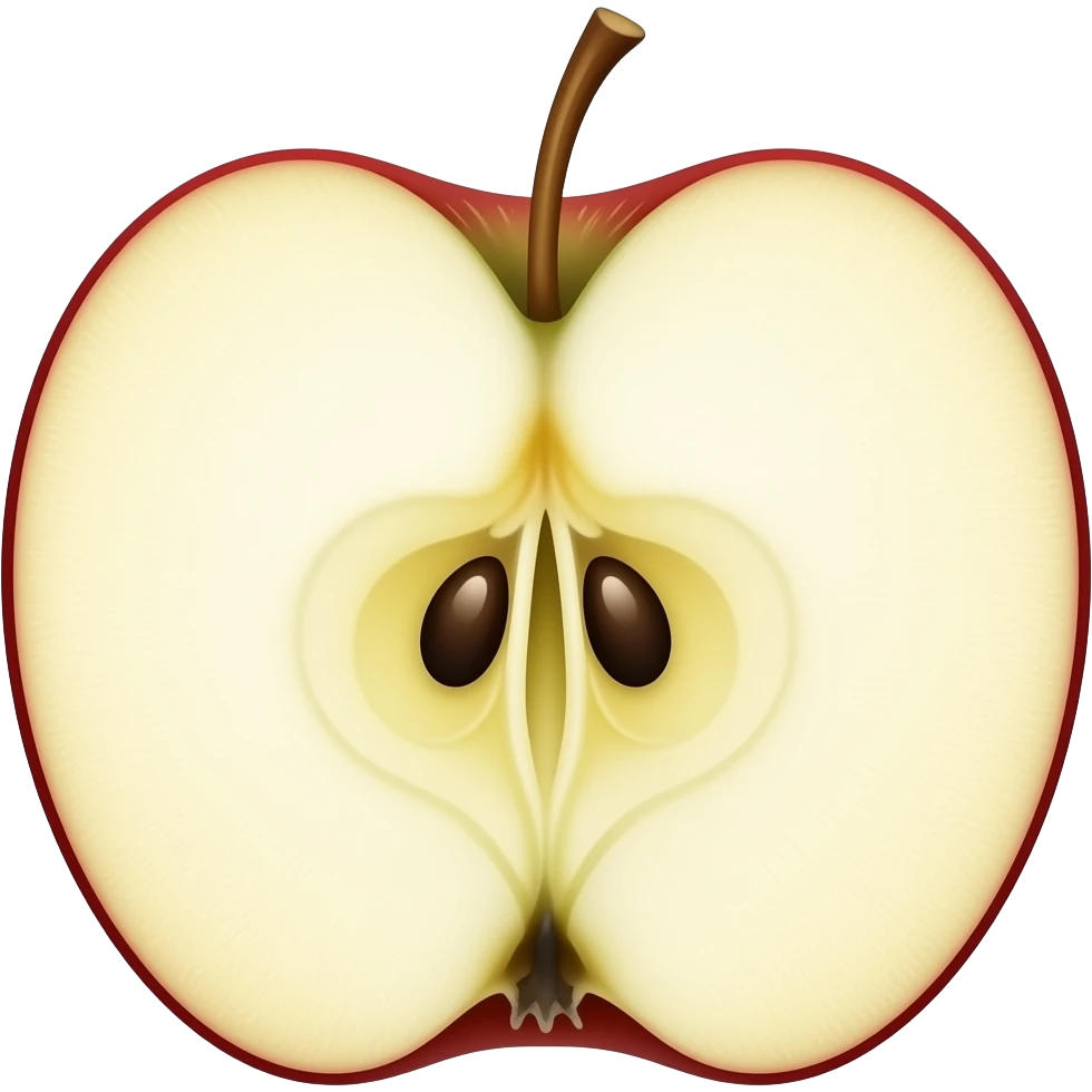 Apple core emoji
