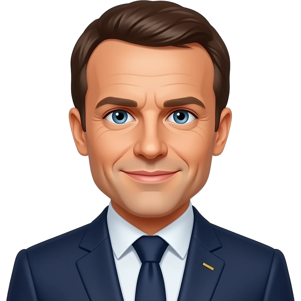 Emmanuel Macron emoji