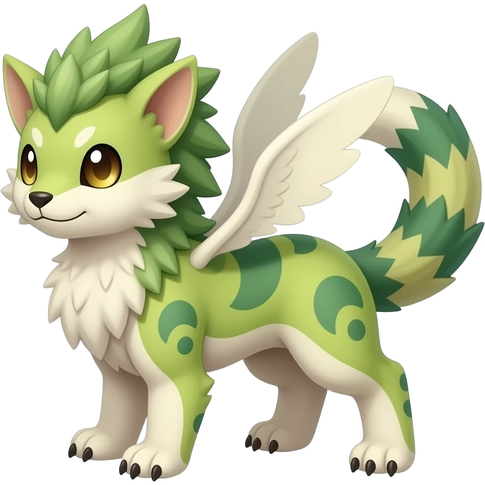 Luxray-Manectric-Sprigatito-Shaymin-Shinx-Fakémon-hybrid emoji