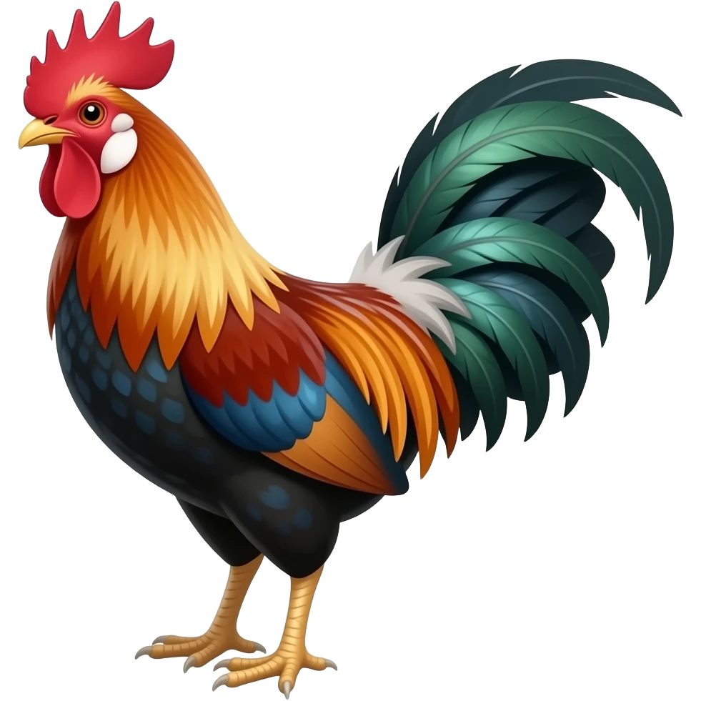 Junglefowl emoji