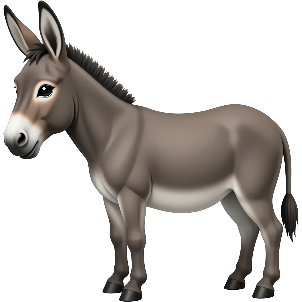 An ass emoji