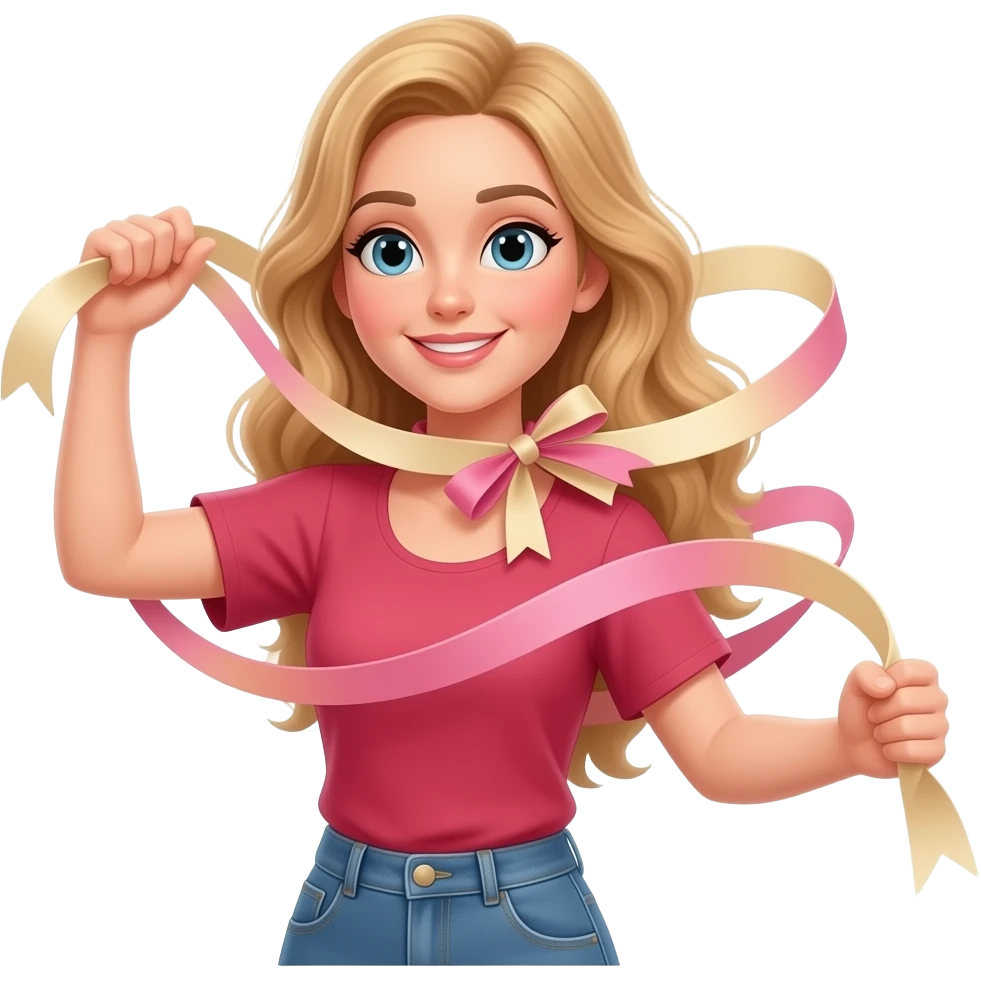 💃🎀 emoji