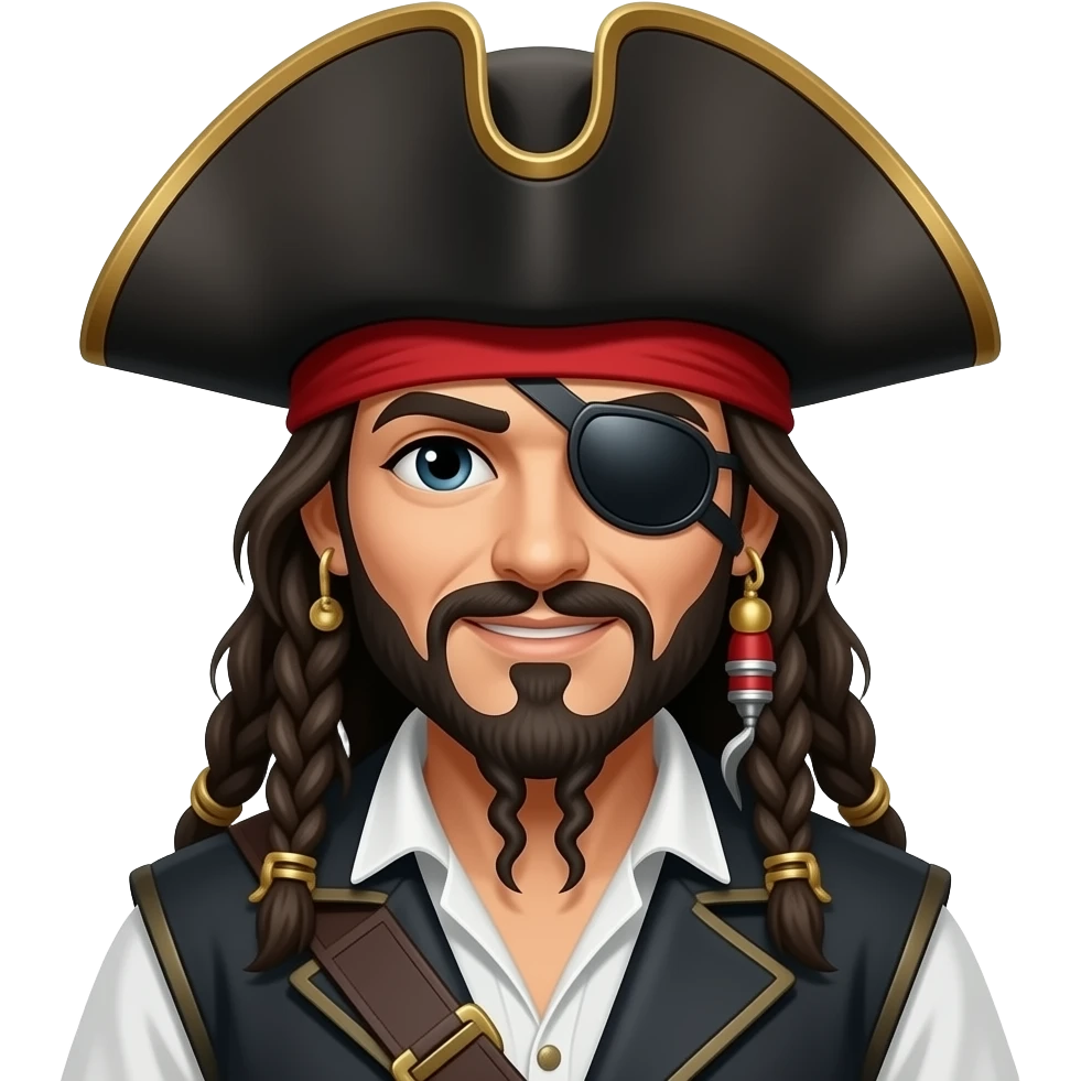 Blackbeard emoji