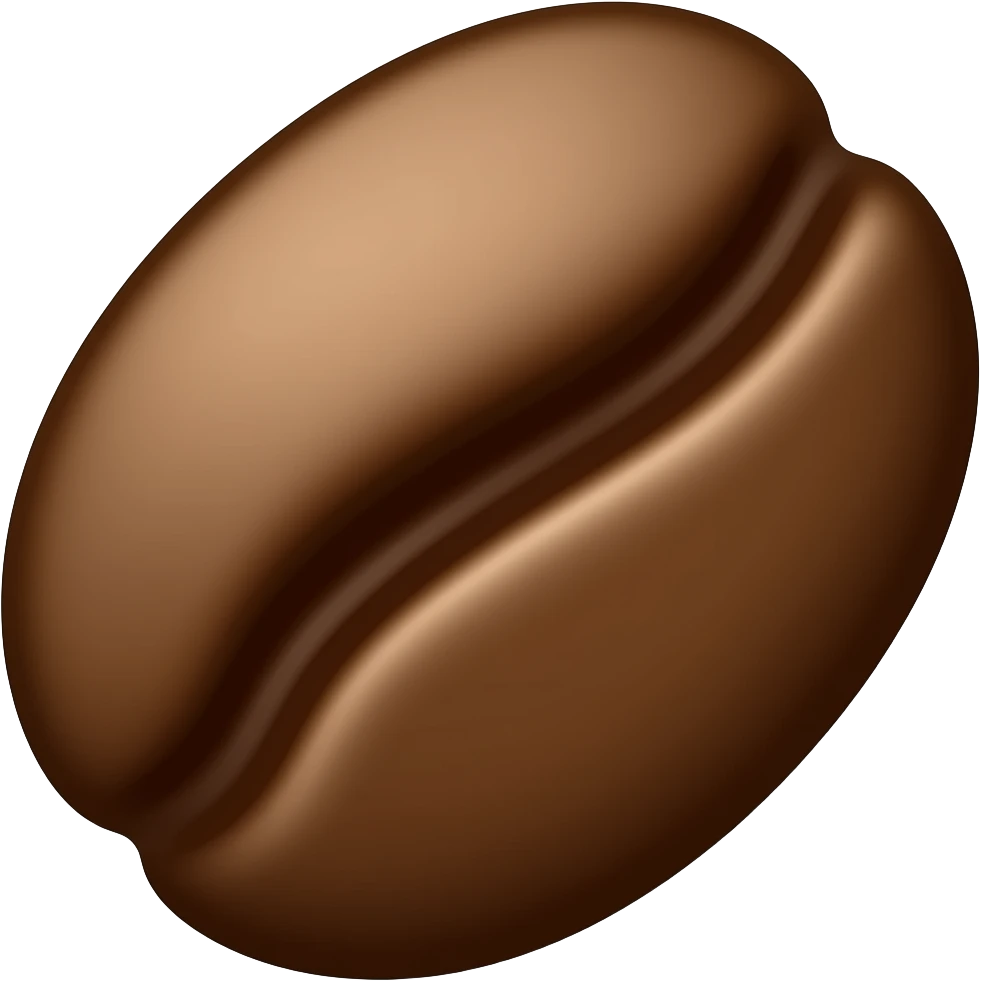 coffee bean emoji