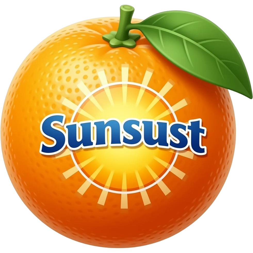 sunkist emoji