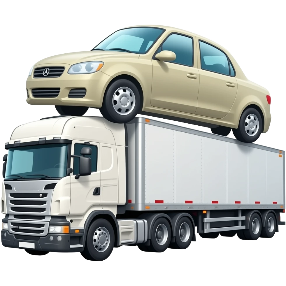 Car Hauler emoji