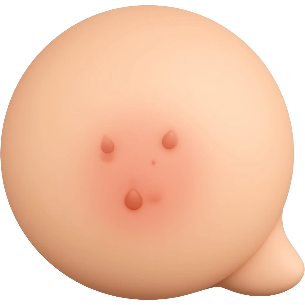 피부 여드름 emoji