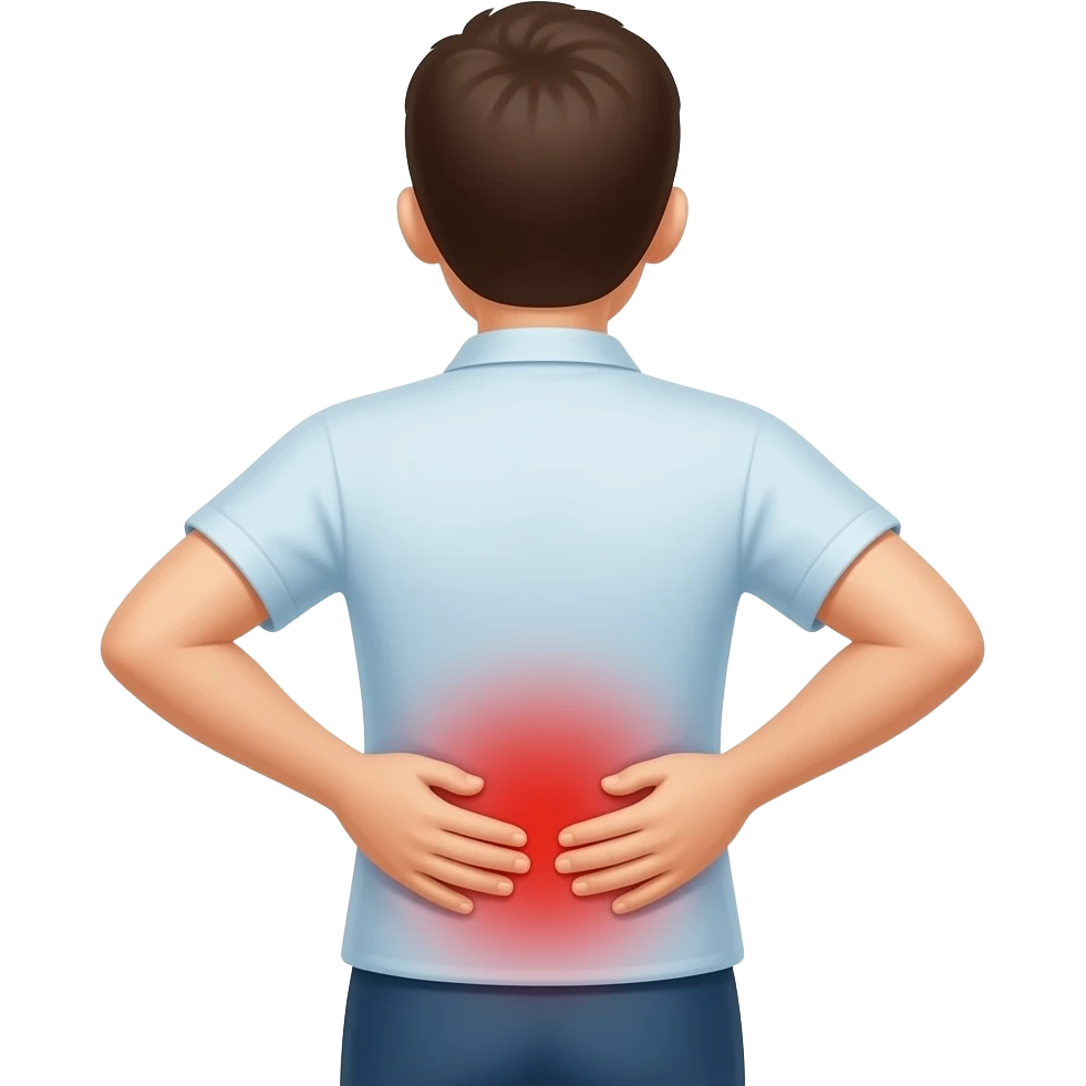 lower back pain emoji
