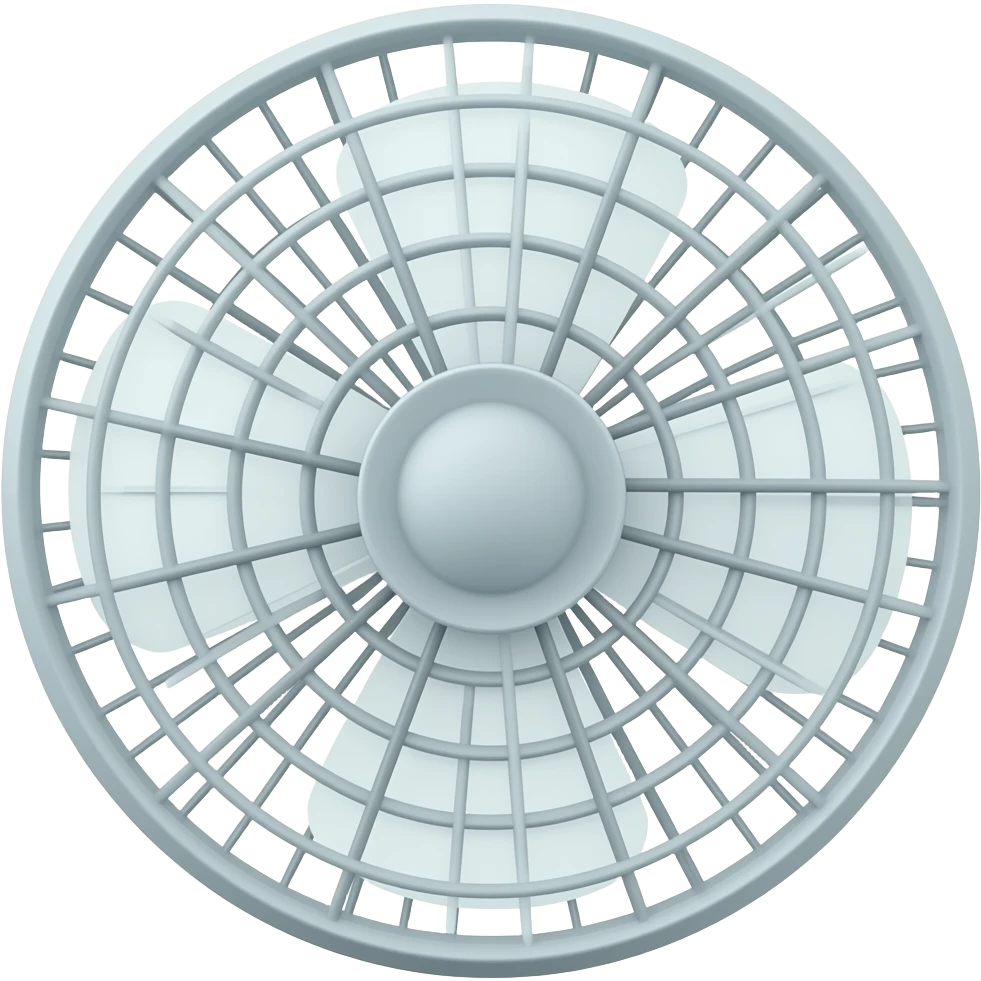 a fan emoji