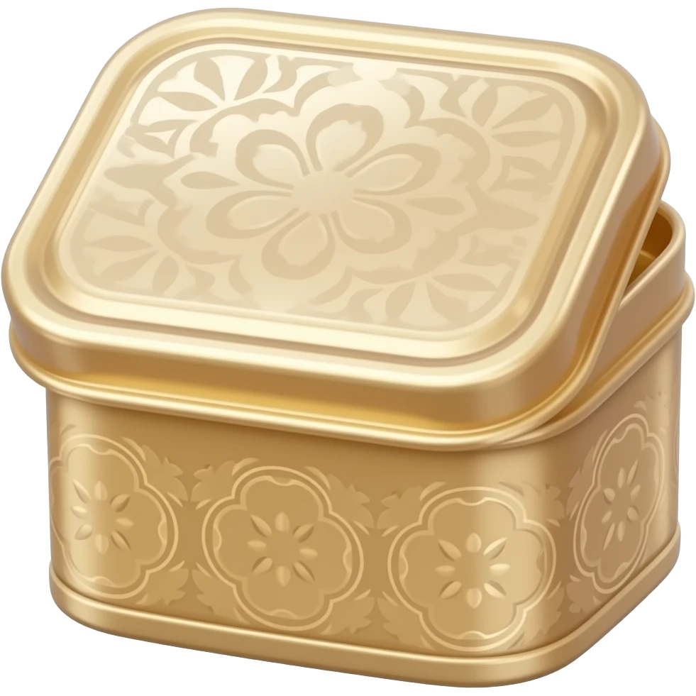 Candy tin box emoji