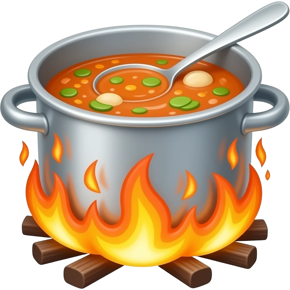 🍲🔥 emoji