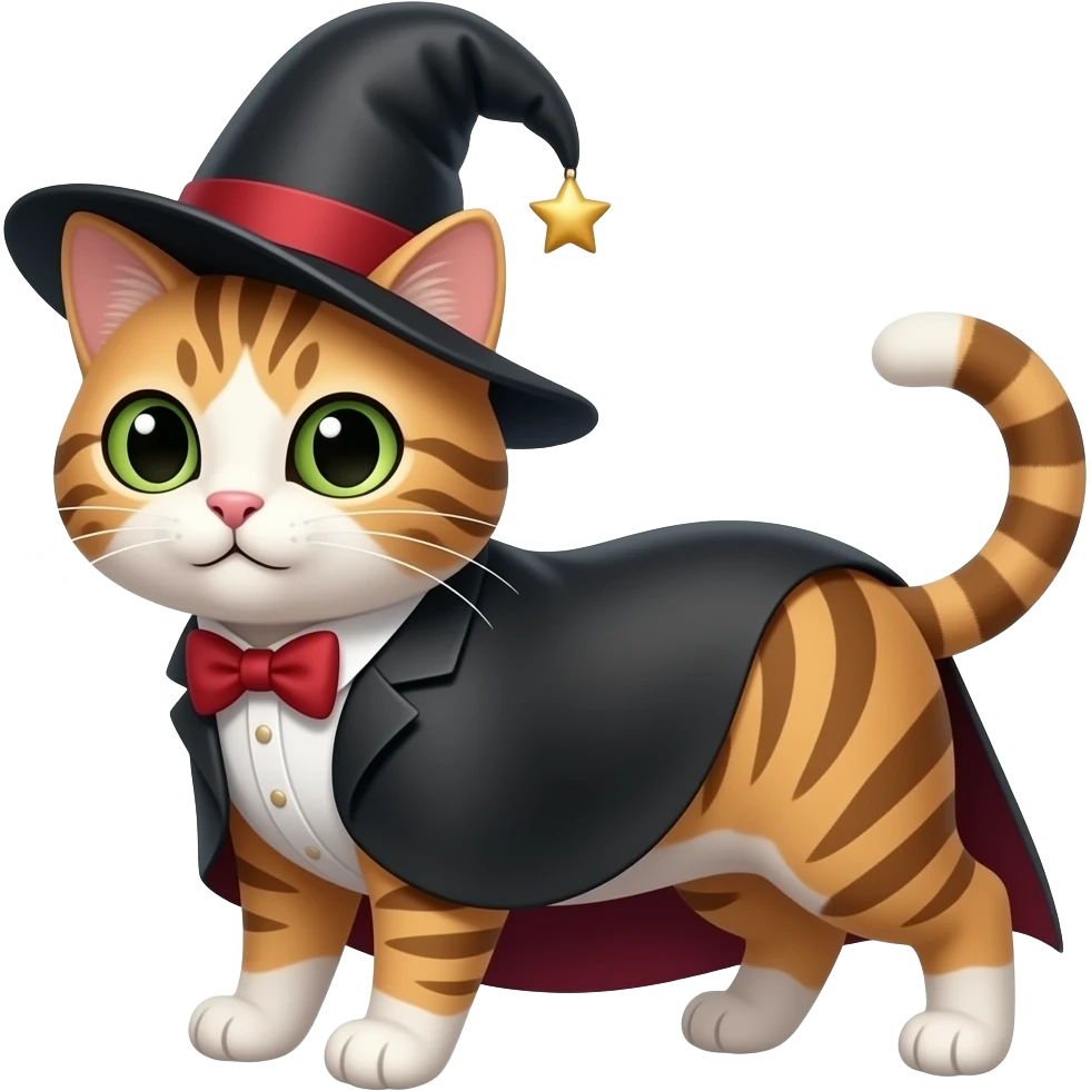 Magican cat emoji