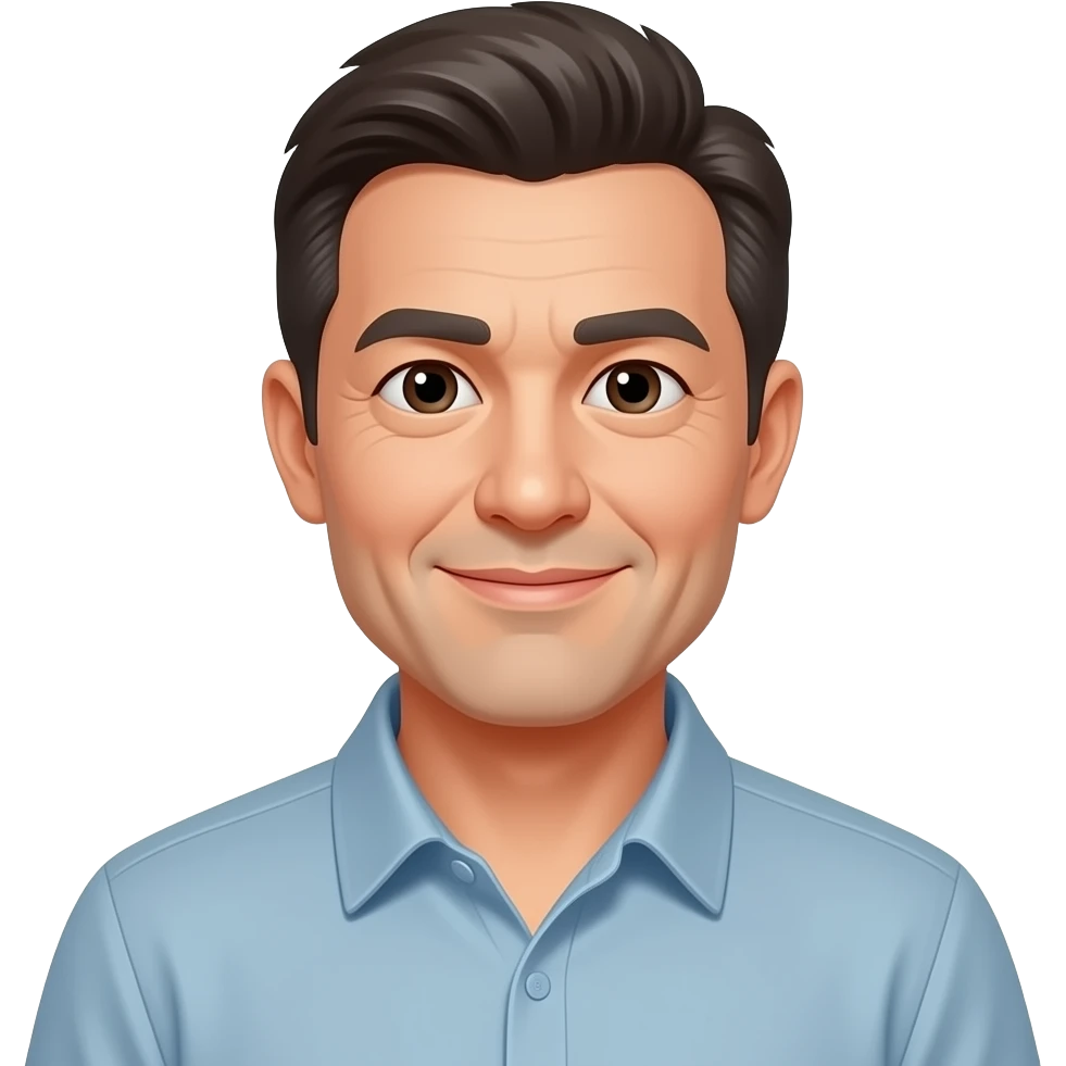공부하는 40대 남자 emoji