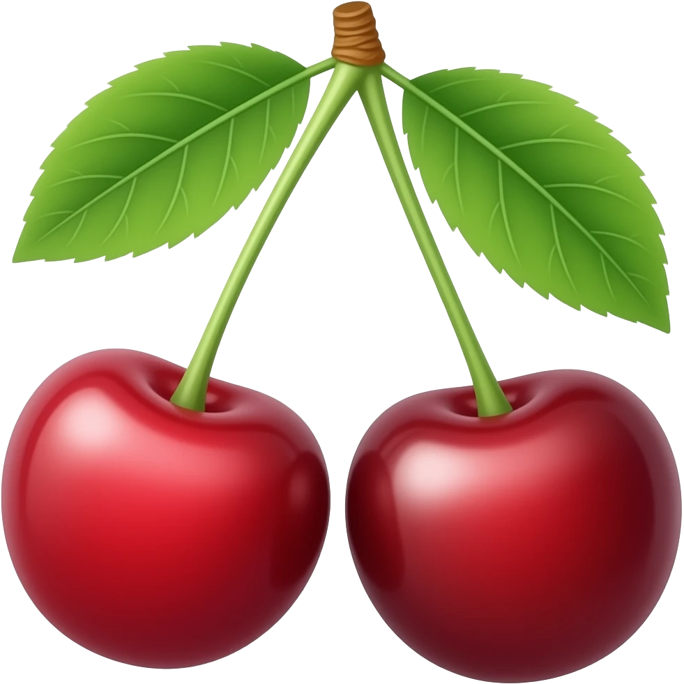 Cherries emoji