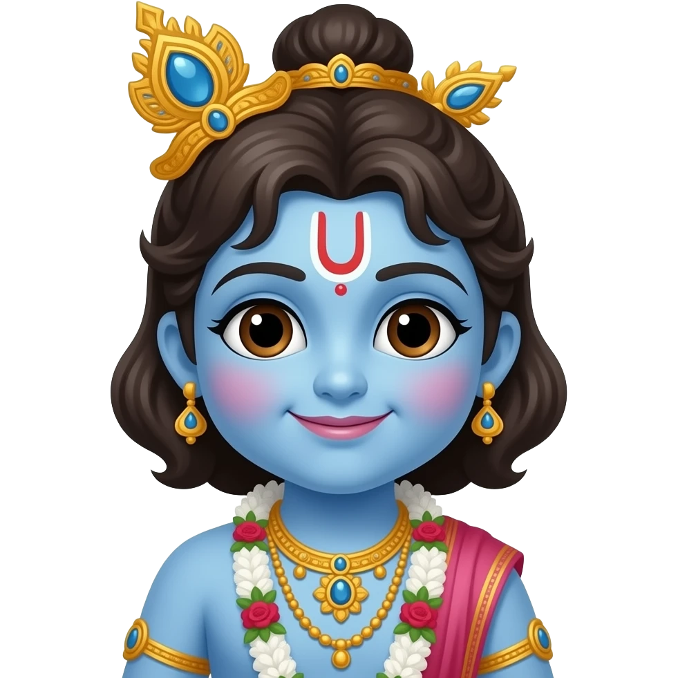 Little krishna emoji