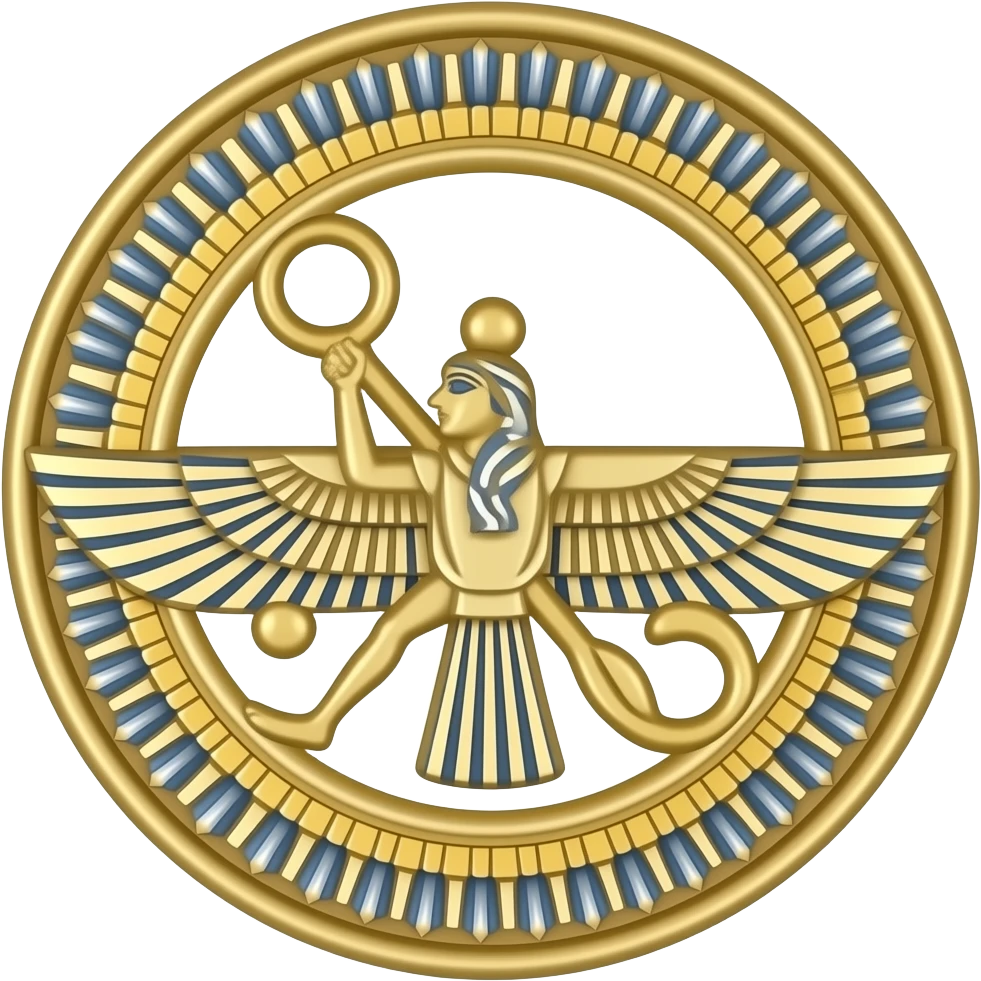 نماد فروهر زرتشت emoji