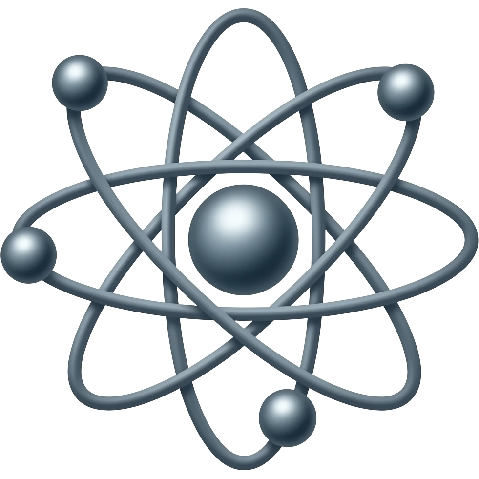 E rutherford atomic model emoji