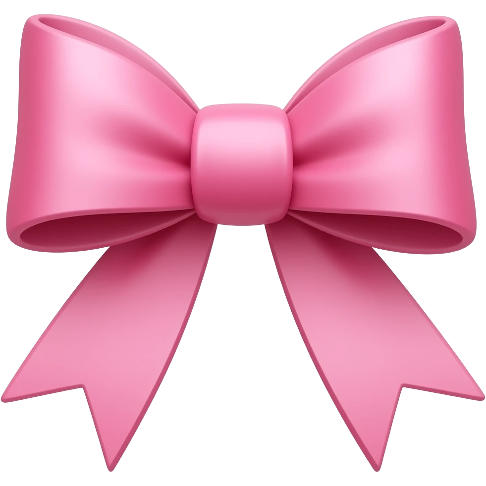 Pembe kurdle emoji