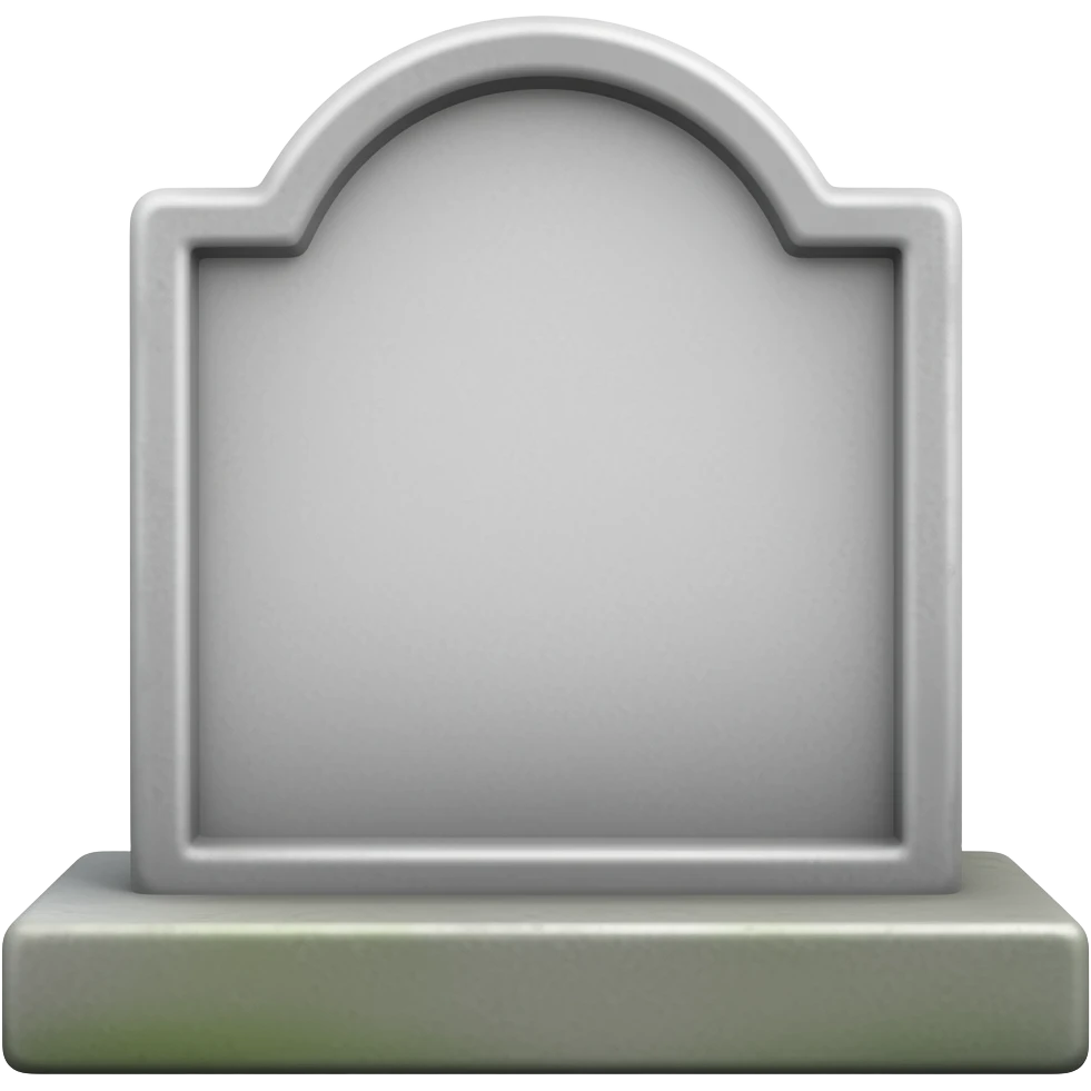 headstone emoji