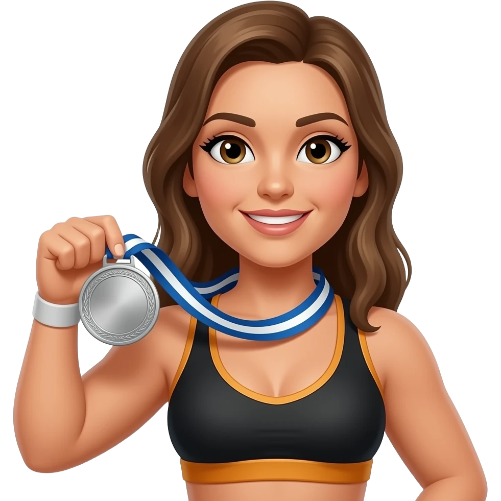 🥊🤼‍♀️🥈 emoji