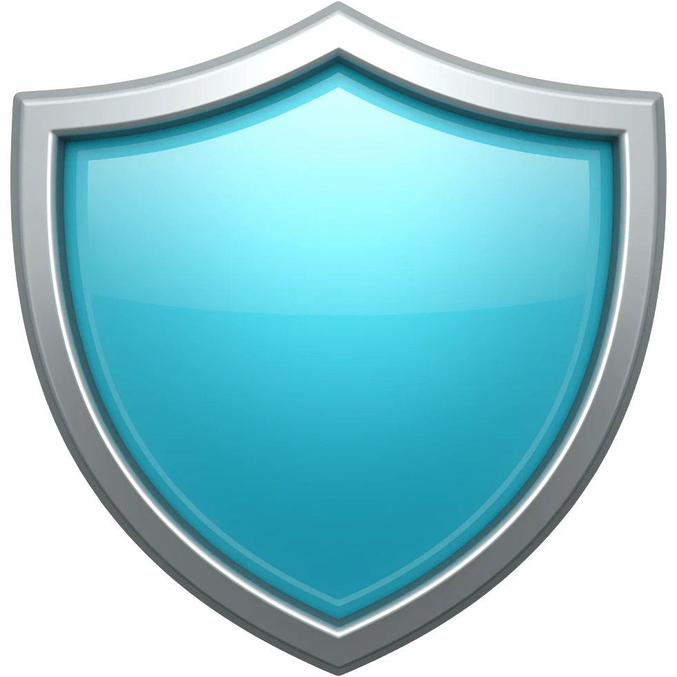 aqua shield emoji