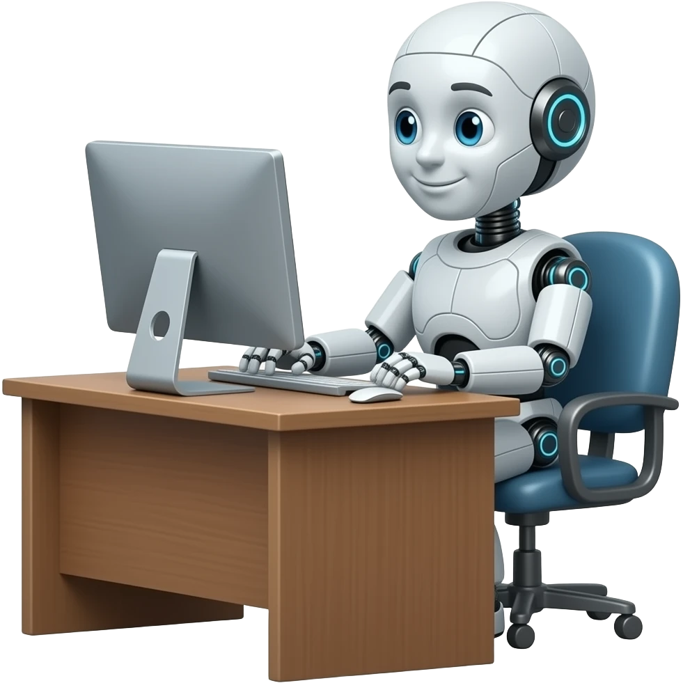 AI work question emoji