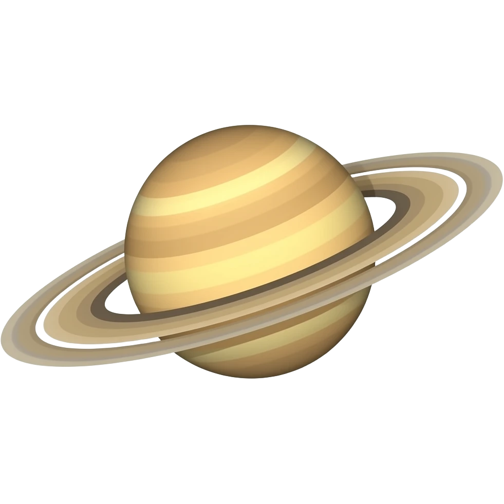 Saturn Car Logo emoji