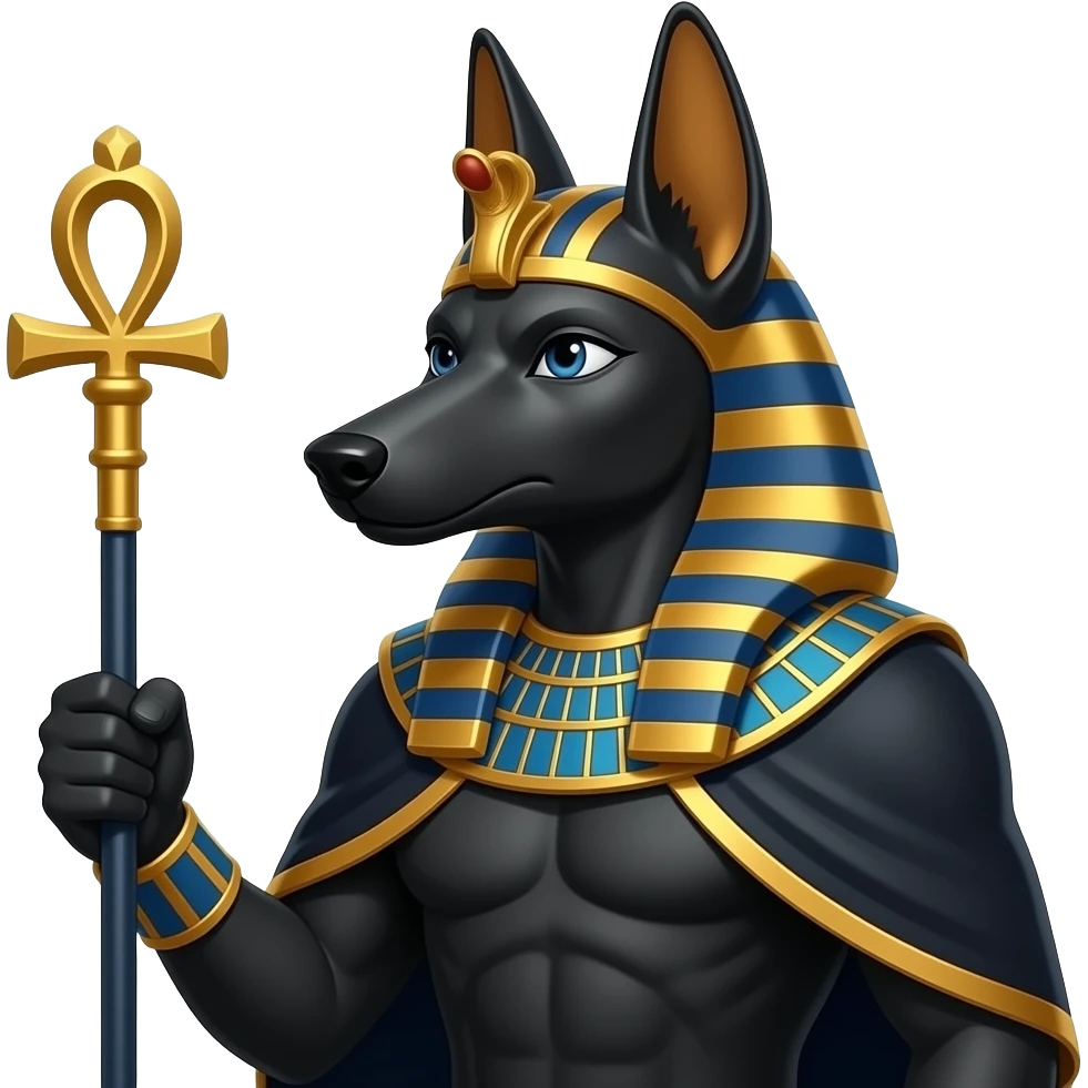 Anubis from Egypt Mythology emoji