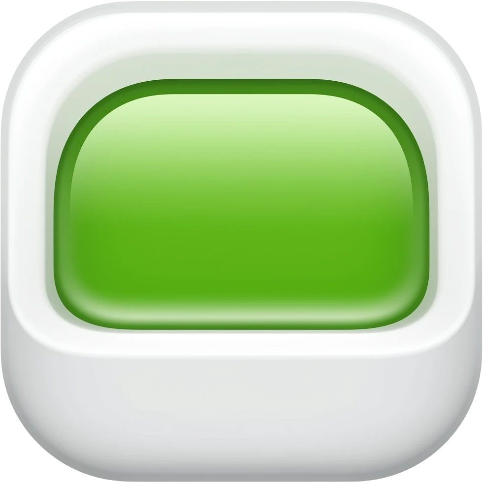 make it green liquid and a white case instead of silver emoji