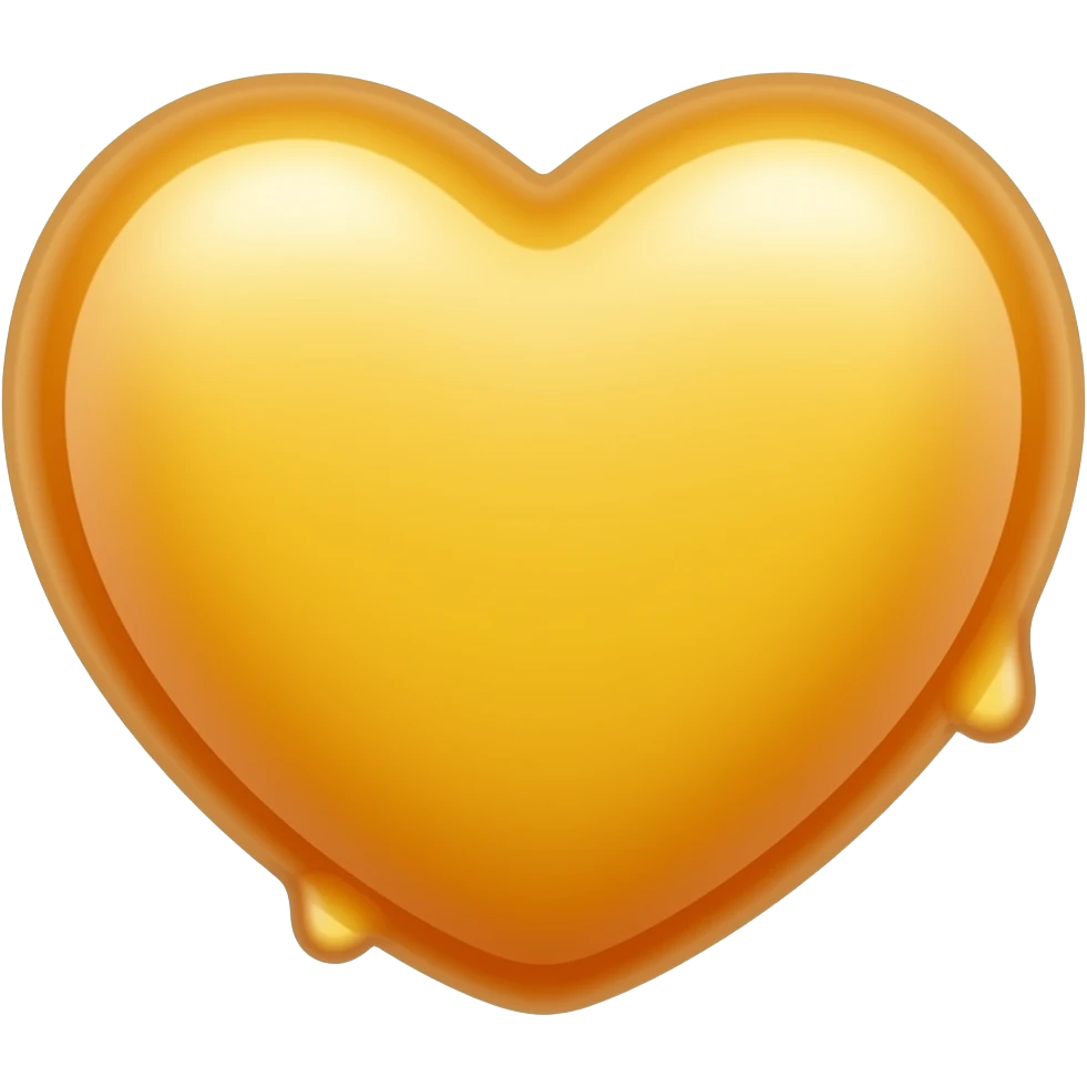 Corazón de miel emoji