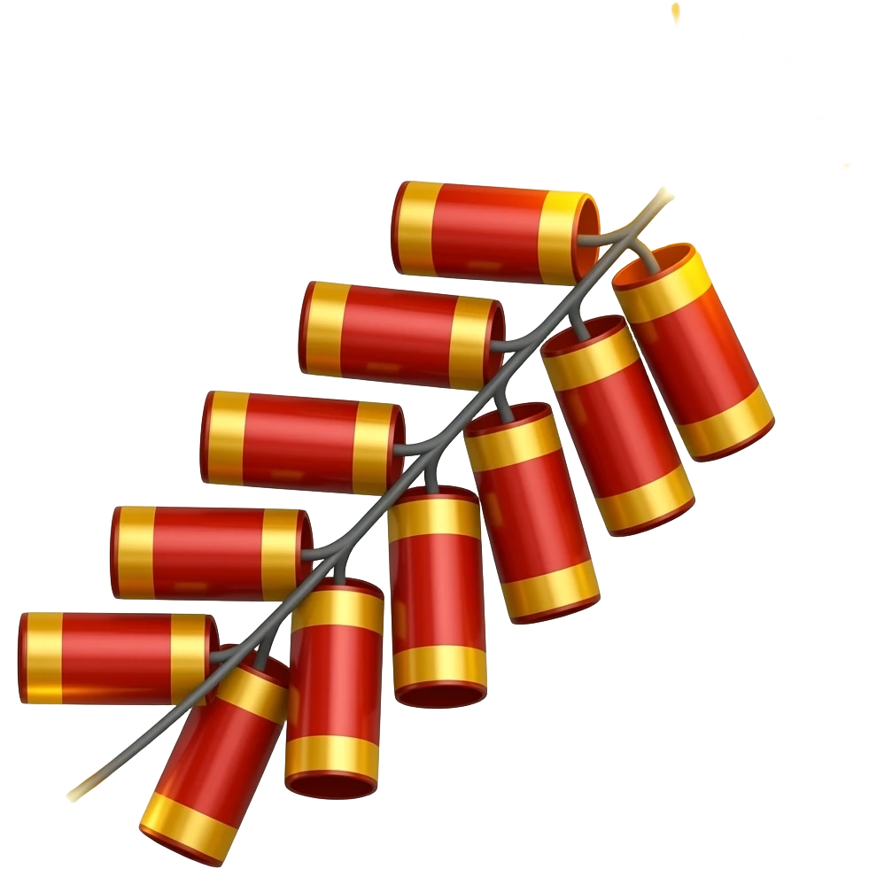 Firecrackers emoji