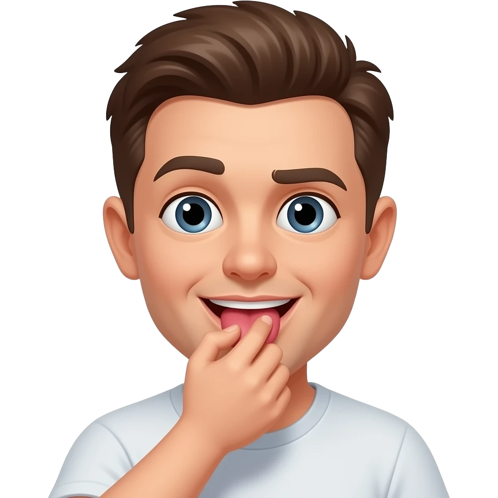 Toe sucking emoji