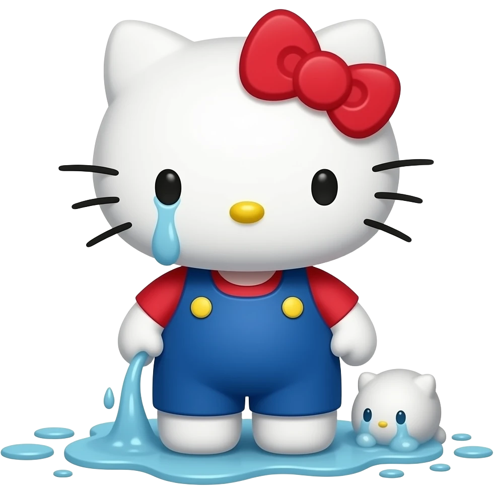 diarrhea epidemic hello kitty emoji