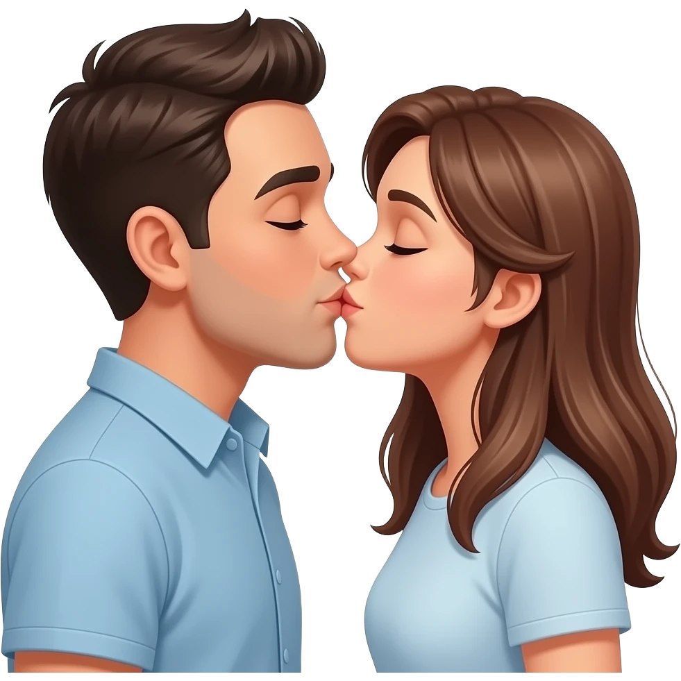 kissing emoji