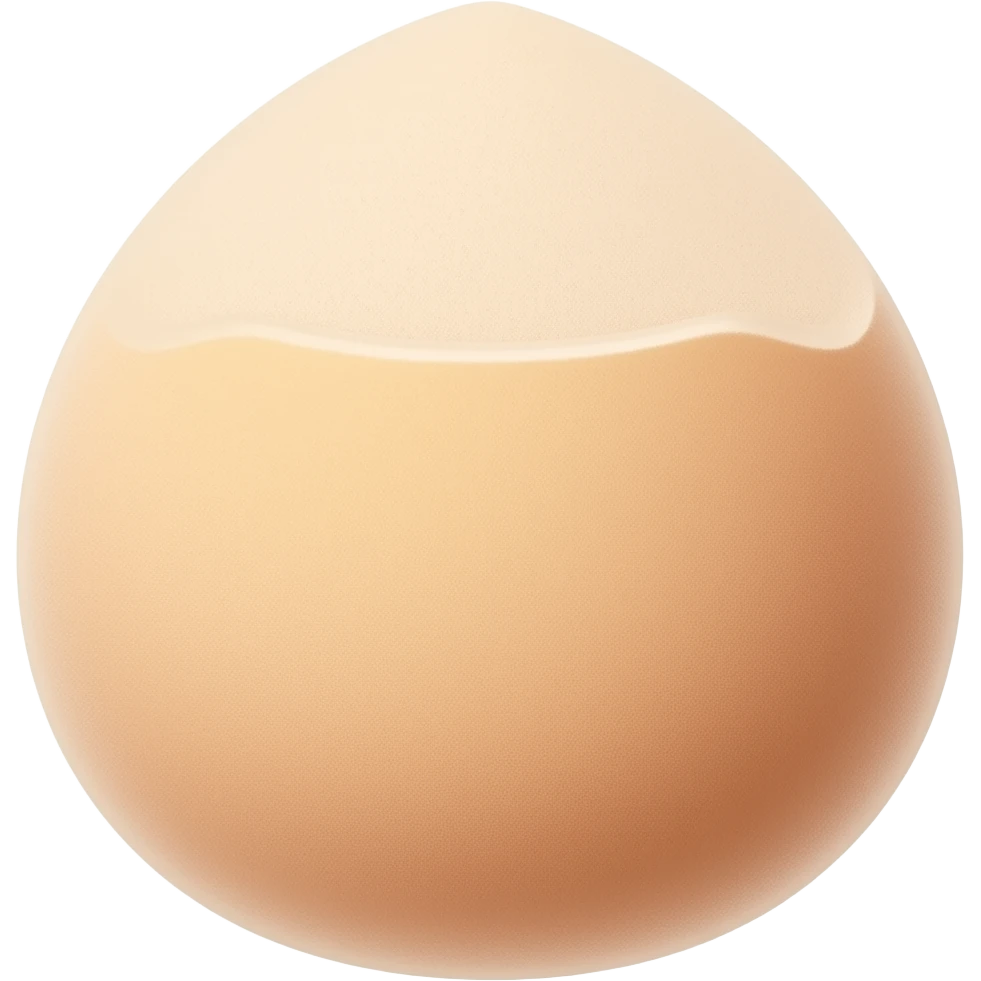 Makeup sponge emoji