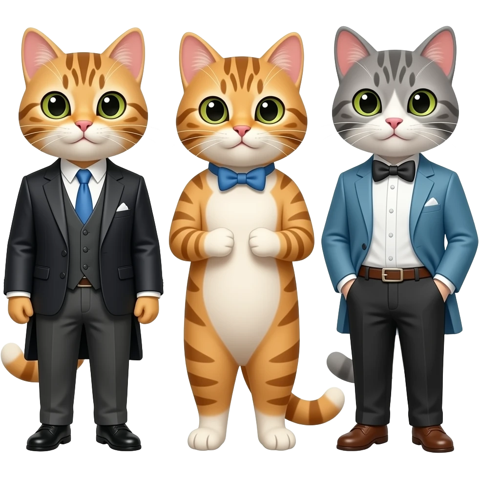 Gato diciendo fino señores emoji