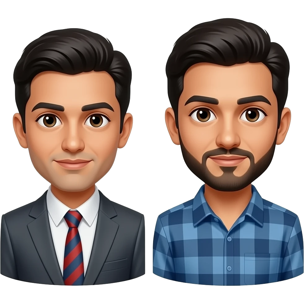 Iman Hussein emoji and karo emoji