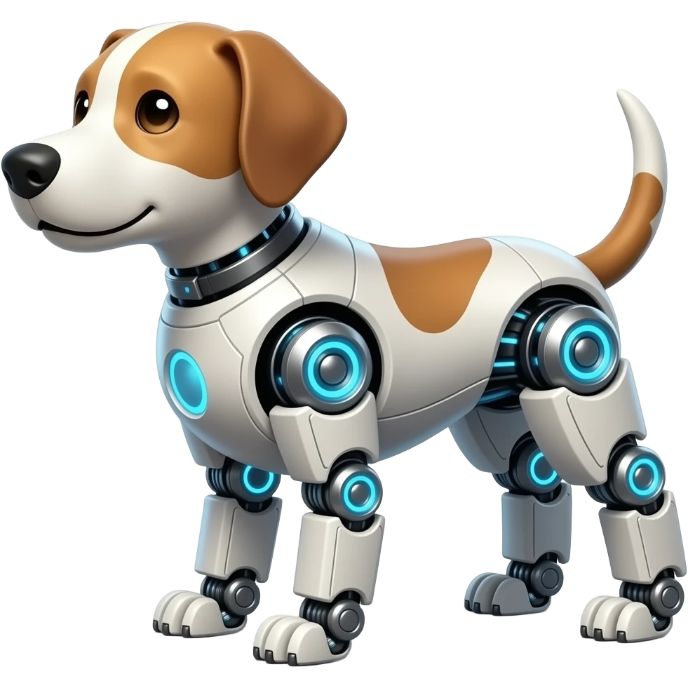 robot dog emoji