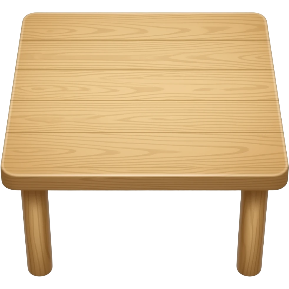 table viewed from top emoji