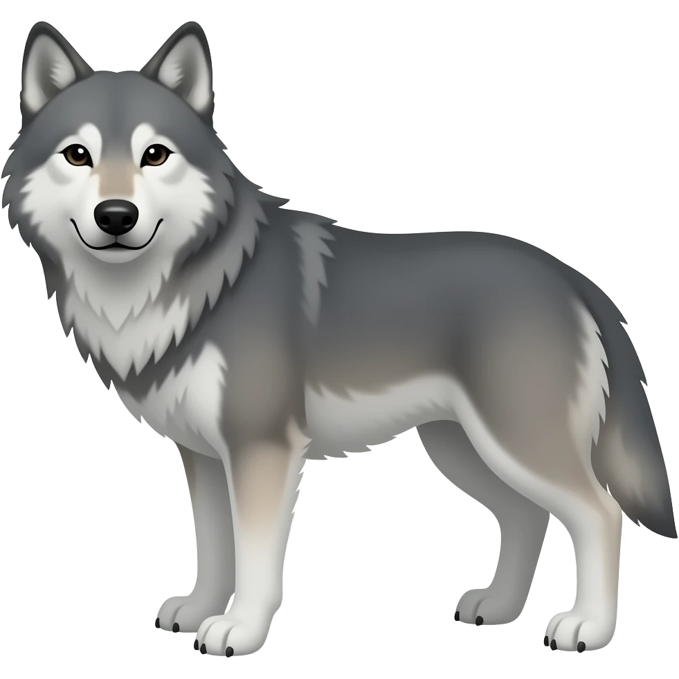 wolf emoji