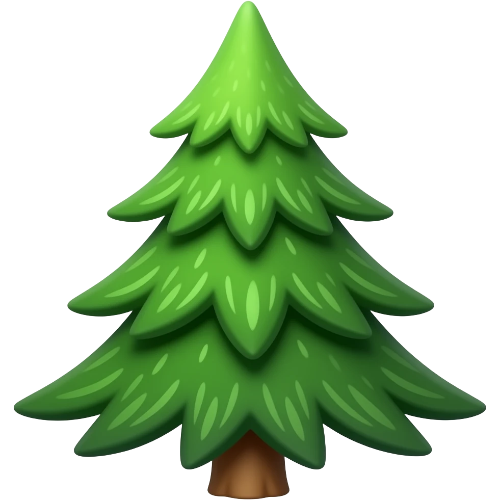 pine tree emoji