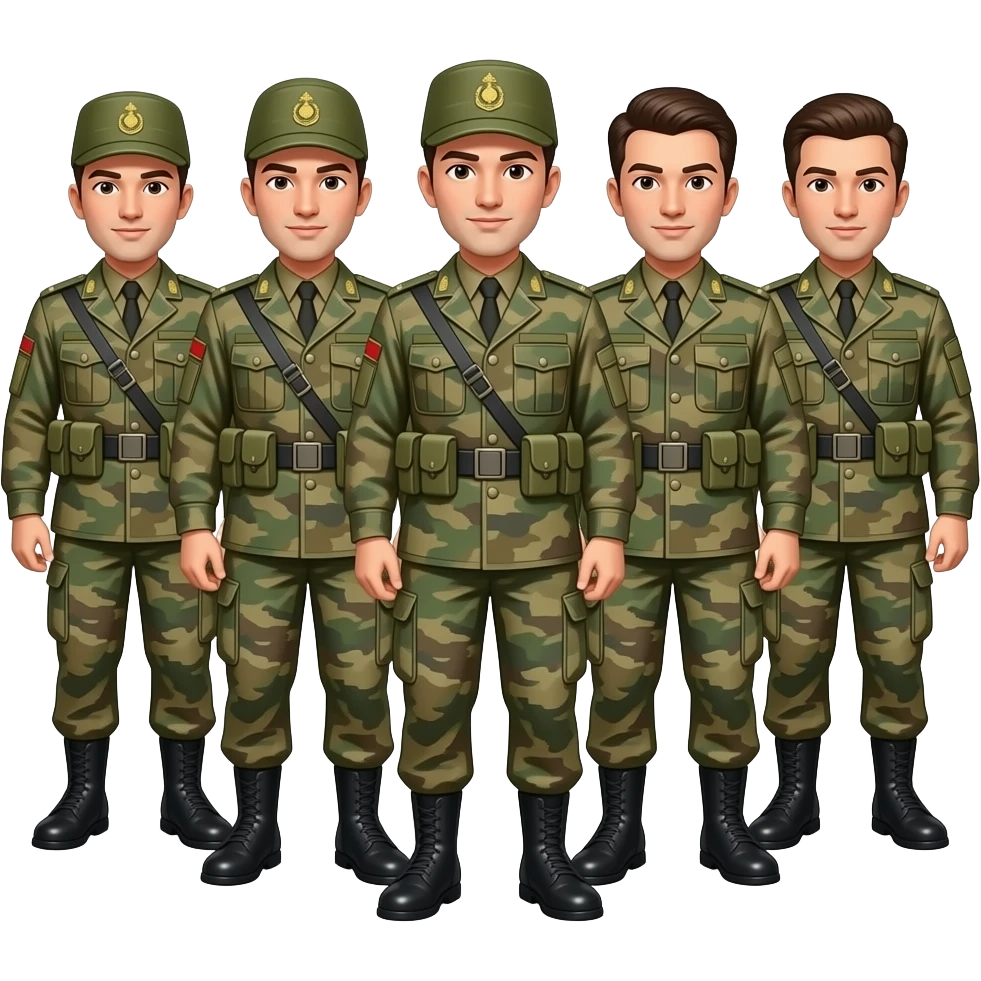 soldiers emoji
