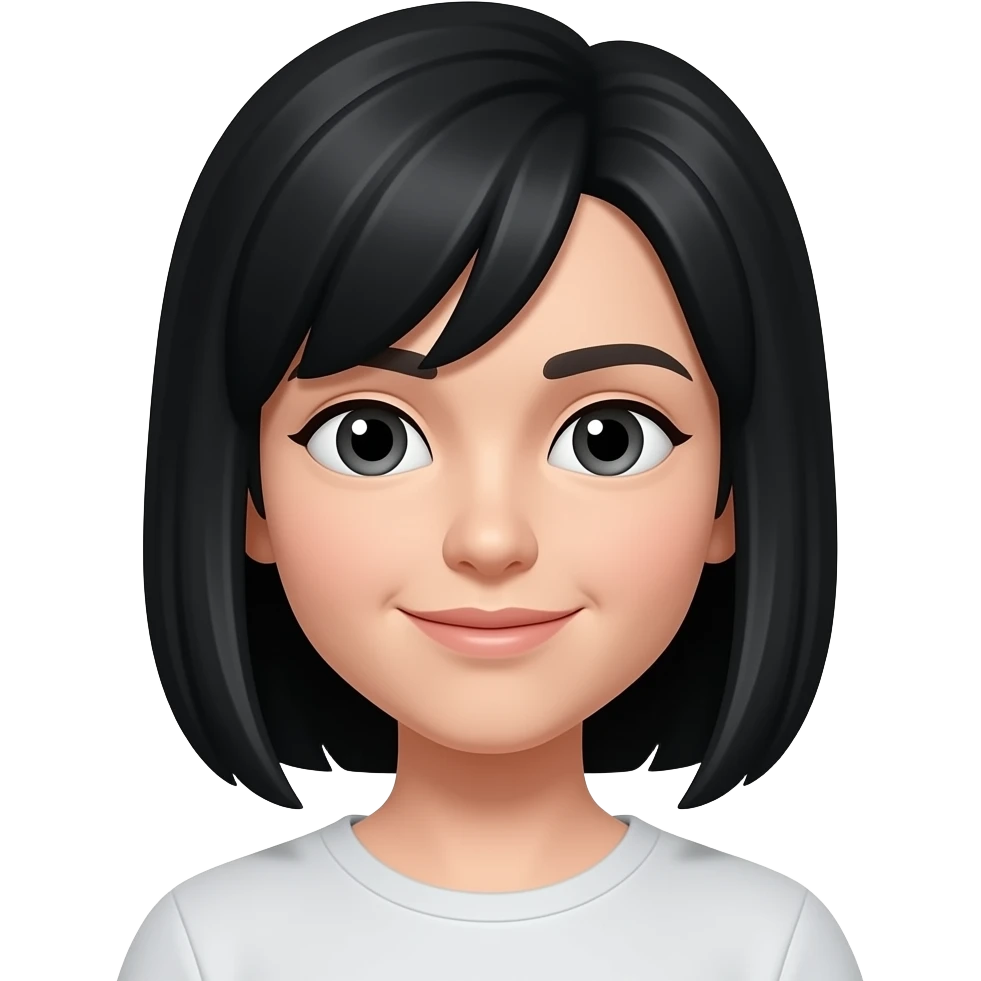 Pelo negro emoji