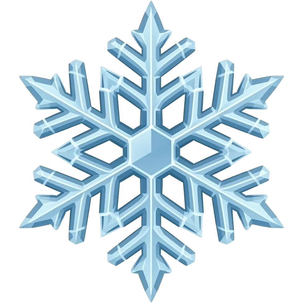 Winter Flake emoji