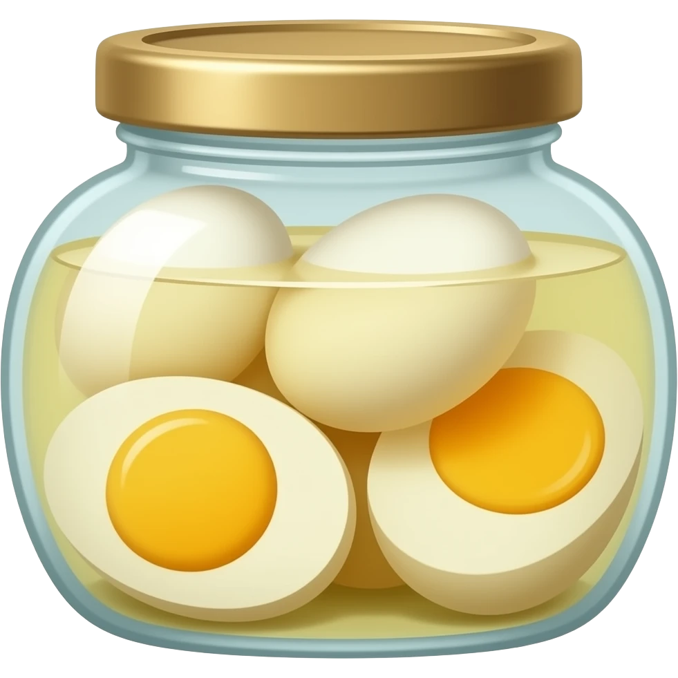 Pickled eggs emoji
