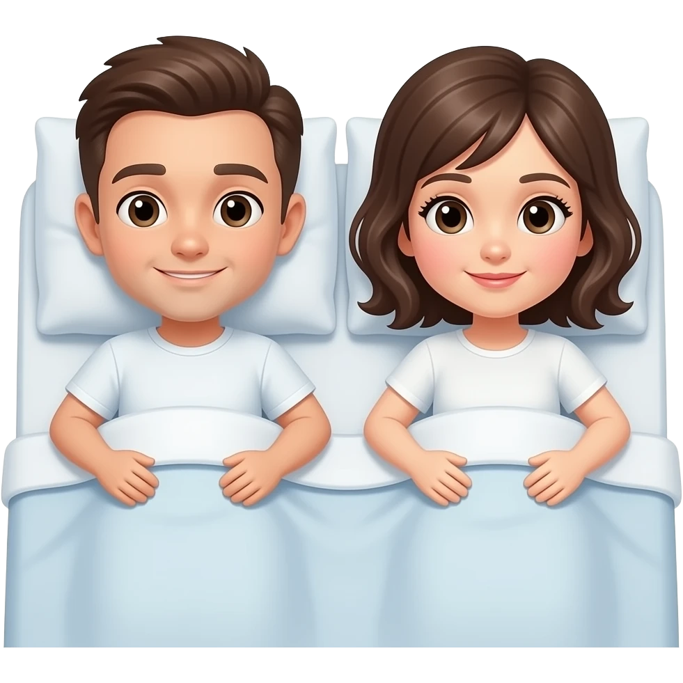 two people in bed emoji