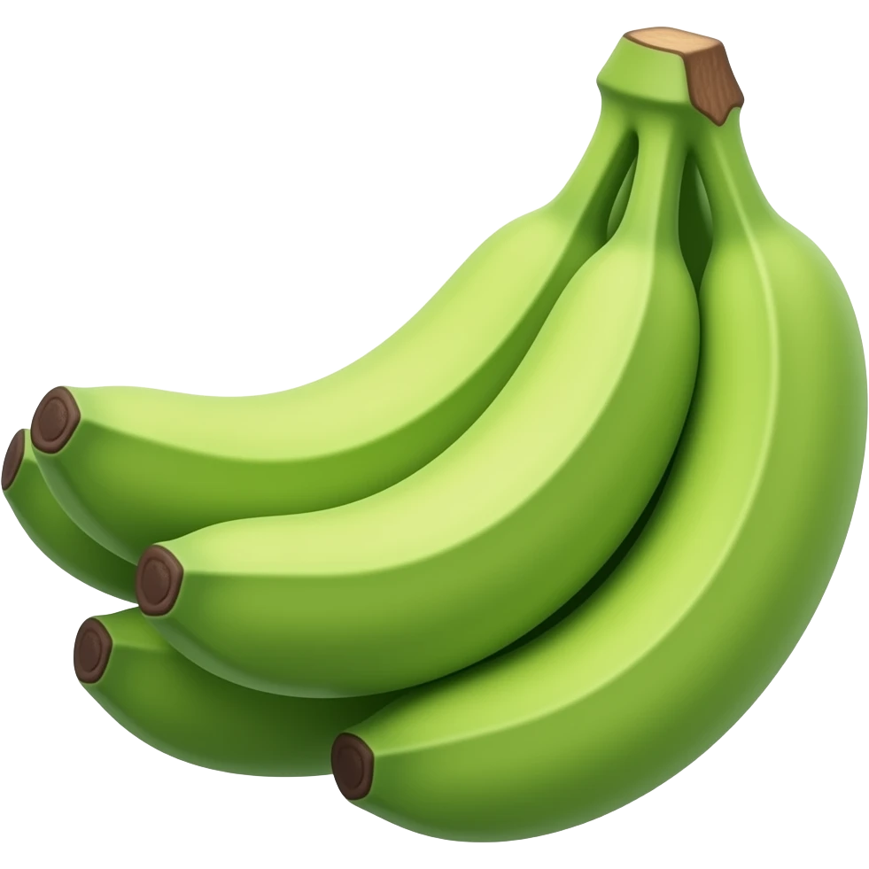 dominican plantains green emoji