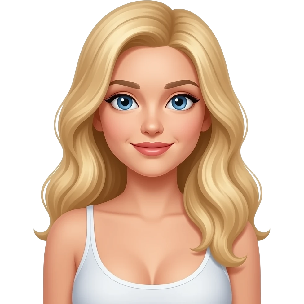 Cum on naked blonde hair blue eyed boobs emoji