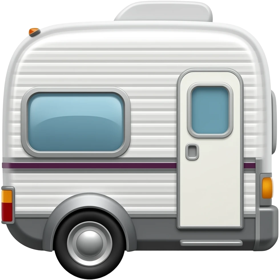 Motorhome Trailer emoji