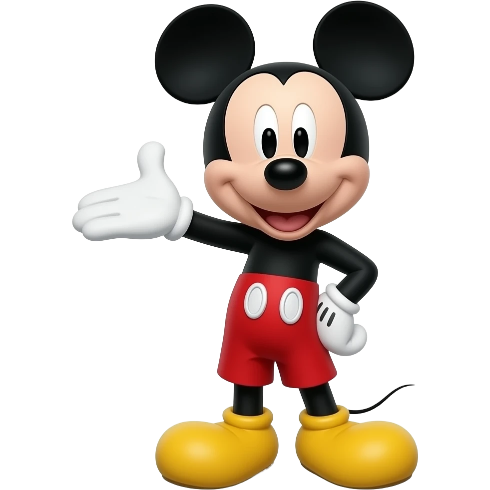 Mikey mouse emoji